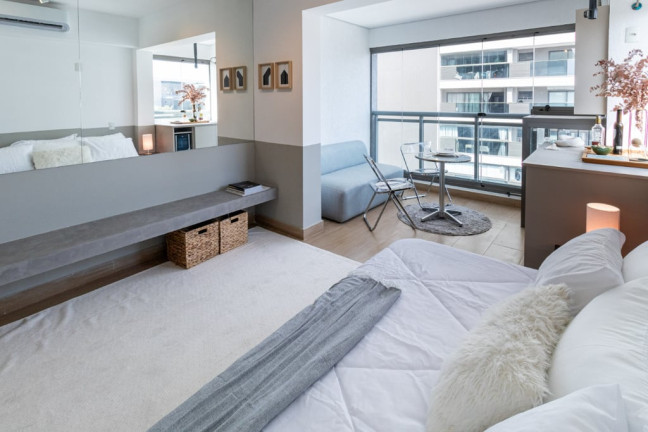 Imóvel com 1 Quarto à Venda, 35 m² em Pinheiros - São Paulo
