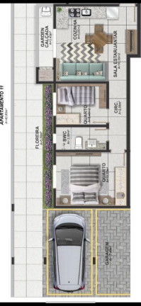 Imagem Apartamento com 3 Quartos à Venda, 62 m² em Bom Jesus - São José Dos Pinhais Imagem Apartamento com 3 Quartos à Venda, 62 m² em Bom Jesus - São José Dos Pinhais