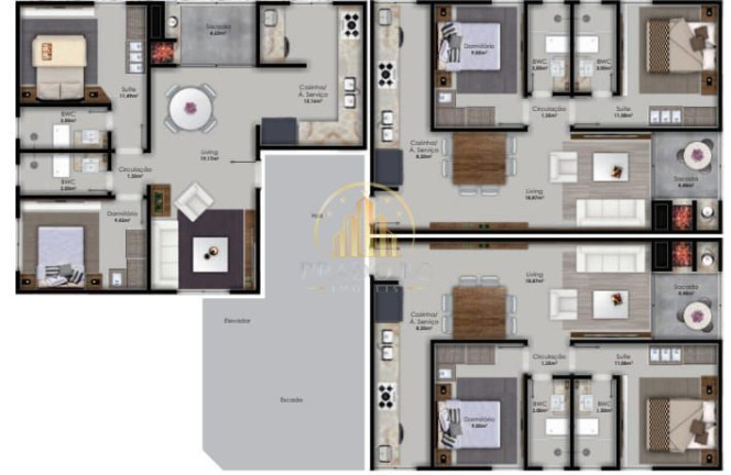 Imagem Apartamento com 2 Quartos à Venda, 66 m² em Ariribá - Balneário Camboriú Imagem Apartamento com 2 Quartos à Venda, 66 m² em Ariribá - Balneário Camboriú