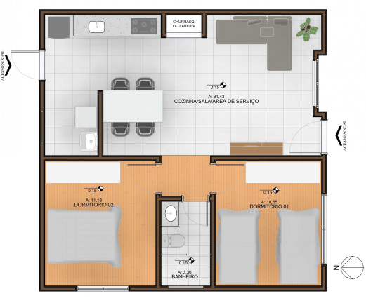 Imagem Casa com 2 Quartos à Venda, 65 m² em São Luiz - Caxias Do Sul Imagem Casa com 2 Quartos à Venda, 65 m² em São Luiz - Caxias Do Sul