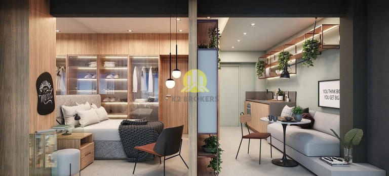 Imagem Studio com 1 Quarto à Venda, 24 m² em Pinheiros - São Paulo Imagem Studio com 1 Quarto à Venda, 24 m² em Pinheiros - São Paulo