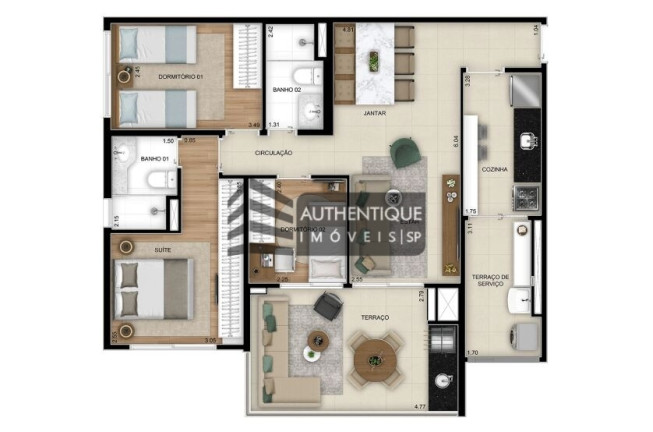 Imagem Apartamento com 3 Quartos à Venda, 89 m² em Vila Guilhermina - São Paulo Imagem Apartamento com 3 Quartos à Venda, 89 m² em Vila Guilhermina - São Paulo