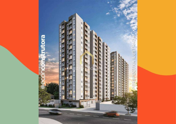 Apartamento com 2 Quartos à Venda, 37 m² em Vila Ema - São Paulo