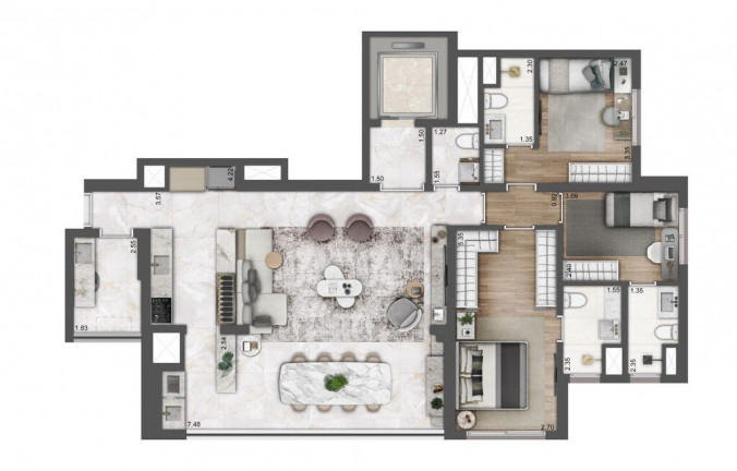 Imagem Apartamento com 3 Quartos à Venda, 131 m² em Chácara Klabin - São Paulo Imagem Apartamento com 3 Quartos à Venda, 131 m² em Chácara Klabin - São Paulo
