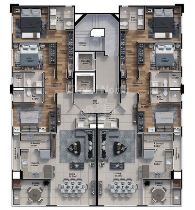 Imagem Apartamento com 3 Quartos à Venda, 137 m² em Centro - Balneário Camboriú Imagem Apartamento com 3 Quartos à Venda, 137 m² em Centro - Balneário Camboriú