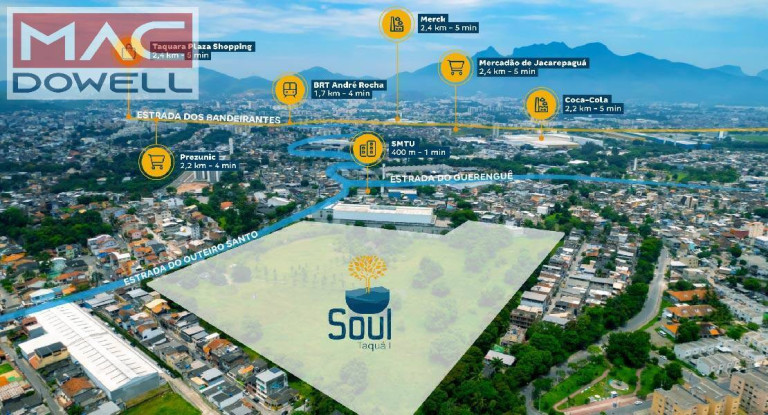 Imagem Apartamento com 2 Quartos à Venda, 40 m² em Taquara - Rio De Janeiro