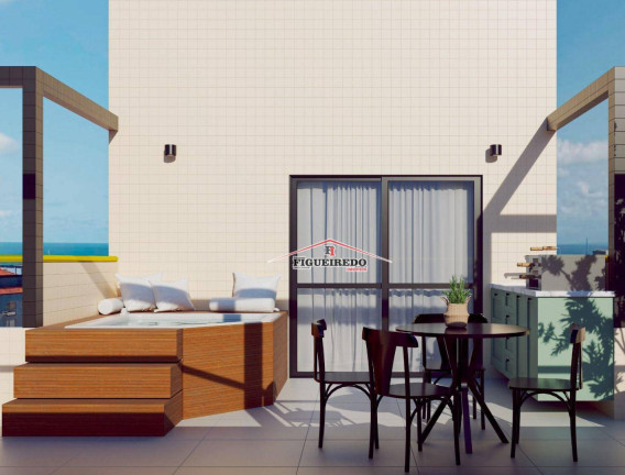 Imagem Cobertura com 3 Quartos à Venda, 128 m² em Canto Do Forte - Praia Grande Imagem Cobertura com 3 Quartos à Venda, 128 m² em Canto Do Forte - Praia Grande