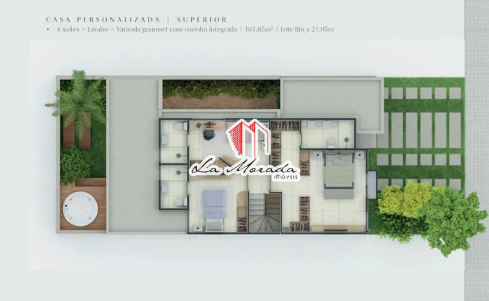 Imagem Casa de Condomínio com 3 Quartos à Venda, 144 m² em Flores - Manaus