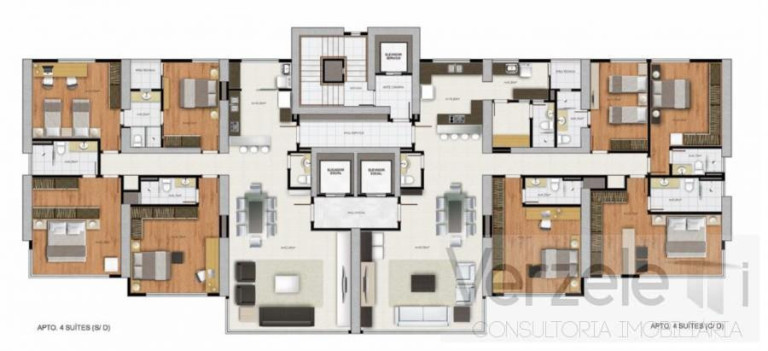 Imagem Apartamento com 4 Quartos à Venda, 264 m² em Centro - Balneário Camboriú Imagem Apartamento com 4 Quartos à Venda, 264 m² em Centro - Balneário Camboriú