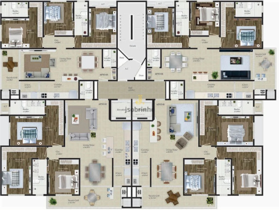 Imagem Cobertura com 3 Quartos à Venda, 145 m² em Praia Dos Amores - Itajaí Imagem Cobertura com 3 Quartos à Venda, 145 m² em Praia Dos Amores - Itajaí