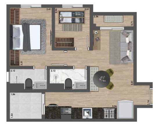 Imagem Imóvel com 2 Quartos à Venda, 40 m² em Vila São João - Guarulhos Imagem Imóvel com 2 Quartos à Venda, 40 m² em Vila São João - Guarulhos