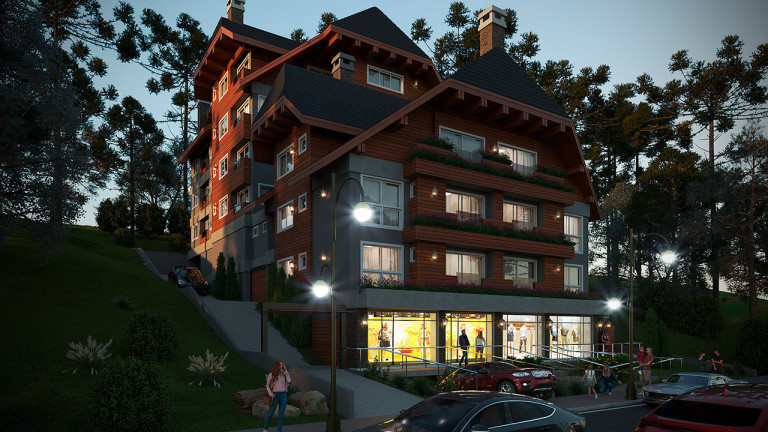 Imagem Imóvel com 2 Quartos à Venda, 74 m² em Lagos Do Bosque - Gramado Imagem Imóvel com 2 Quartos à Venda, 74 m² em Lagos Do Bosque - Gramado