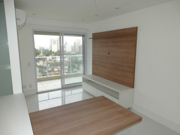 Apartamento com 1 Quarto para Alugar, 48 m² em Campo Belo - São Paulo