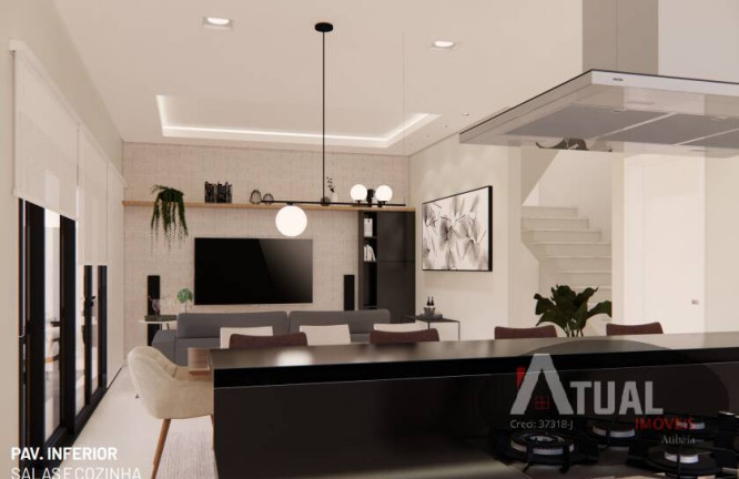 Imagem Casa de Condomínio com 3 Quartos à Venda, 241 m² em Jardim Kanimar - Atibaia