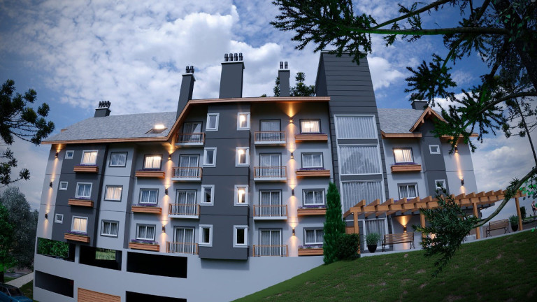 Imagem Imóvel com 2 Quartos à Venda, 91 m² em Vila Moura - Gramado Imagem Imóvel com 2 Quartos à Venda, 91 m² em Vila Moura - Gramado