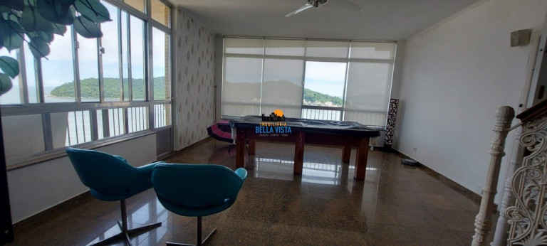 Imagem Cobertura com 3 Quartos para Alugar, 320 m² em Itararé - São Vicente Imagem Cobertura com 3 Quartos para Alugar, 320 m² em Itararé - São Vicente