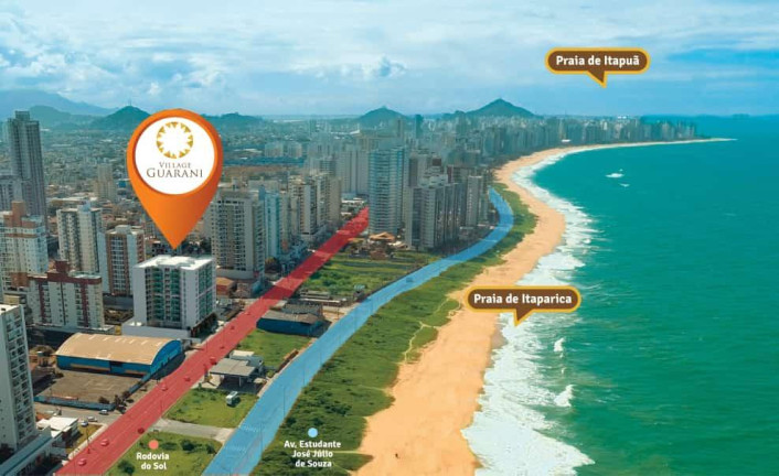 Imagem Apartamento com 3 Quartos à Venda, 76 m² em Praia De Itaparica - Vila Velha Imagem Apartamento com 3 Quartos à Venda, 76 m² em Praia De Itaparica - Vila Velha