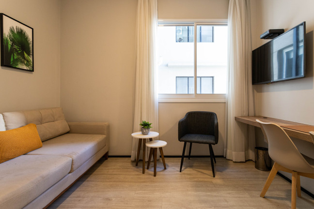 Imagem Apartamento com 1 Quarto para Alugar, 35 m² em Higienópolis - São Paulo
