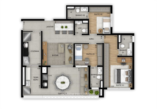 Imagem Apartamento com 3 Quartos à Venda, 112 m² em Tatuapé - São Paulo Imagem Apartamento com 3 Quartos à Venda, 112 m² em Tatuapé - São Paulo