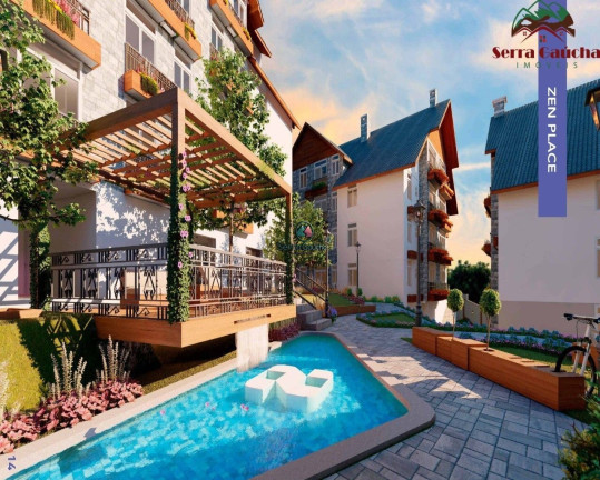 Imagem Apartamento com 1 Quarto à Venda, 28 m² em Piratini - Gramado Imagem Apartamento com 1 Quarto à Venda, 28 m² em Piratini - Gramado