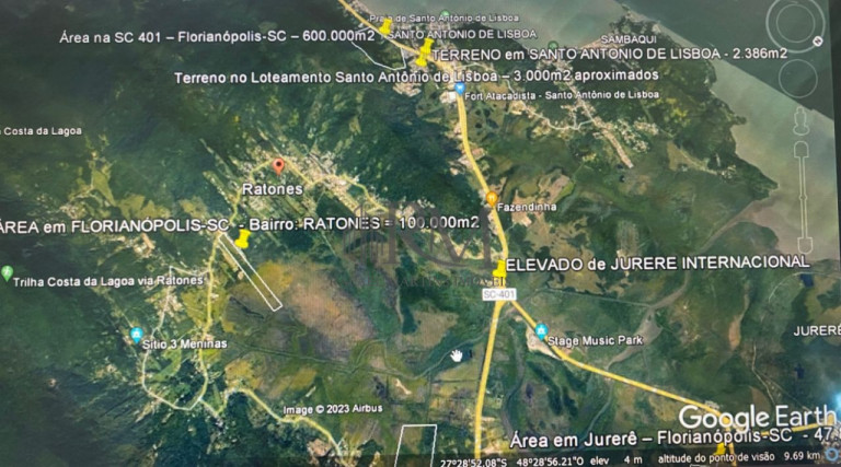 Imagem Terreno à Venda, 1.000.000 m² em Ratones - Florianópolis Imagem Terreno à Venda, 1.000.000 m² em Ratones - Florianópolis