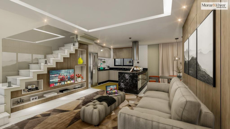Imagem Casa com 3 Quartos à Venda, 120 m² em Cidade Jardim - São José Dos Pinhais