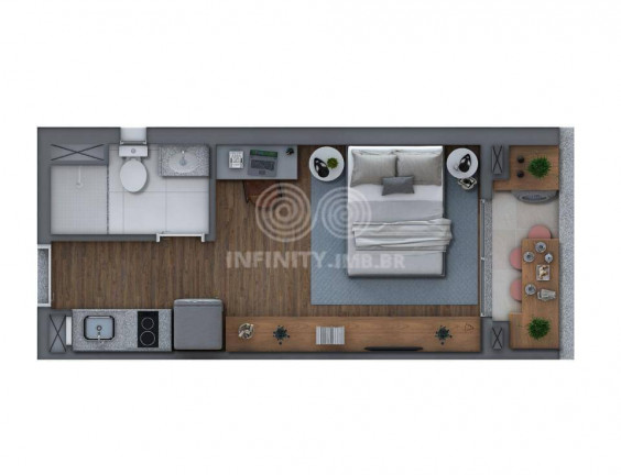 Imagem Apartamento com 1 Quarto à Venda, 23 m² em Belém - São Paulo Imagem Apartamento com 1 Quarto à Venda, 23 m² em Belém - São Paulo