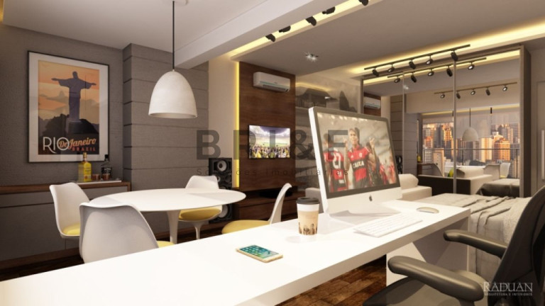 Apartamento com 1 Quarto para Alugar, 41 m² em Brooklin  - São Paulo