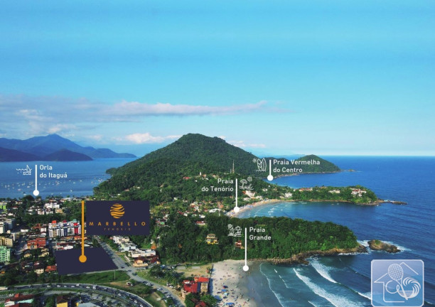Imagem Apartamento com 2 Quartos à Venda, 80 m² em Tenório - Ubatuba Imagem Apartamento com 2 Quartos à Venda, 80 m² em Tenório - Ubatuba
