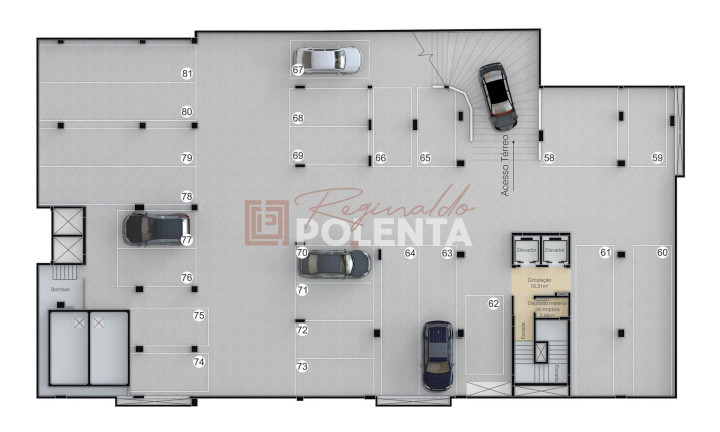 Imagem Apartamento com 3 Quartos à Venda, 88 m² em Comerciário - Criciúma Imagem Apartamento com 3 Quartos à Venda, 88 m² em Comerciário - Criciúma