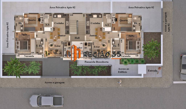 Imagem Apartamento com 2 Quartos à Venda, 60 m² em Parque Primavera - Poços De Caldas Imagem Apartamento com 2 Quartos à Venda, 60 m² em Parque Primavera - Poços De Caldas