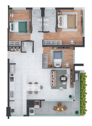 Imagem Imóvel com 3 Quartos à Venda, 116 m² em Alto Da Rua Xv - Curitiba Imagem Imóvel com 3 Quartos à Venda, 116 m² em Alto Da Rua Xv - Curitiba