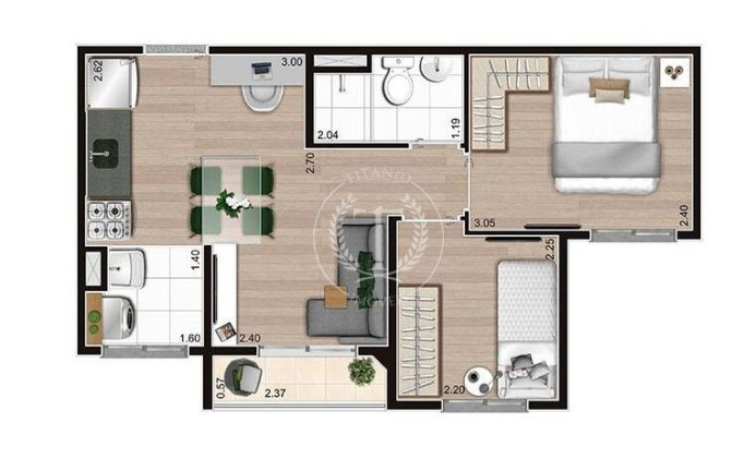 Imagem Apartamento com 2 Quartos à Venda, 37 m² em Vila Andrade - São Paulo Imagem Apartamento com 2 Quartos à Venda, 37 m² em Vila Andrade - São Paulo