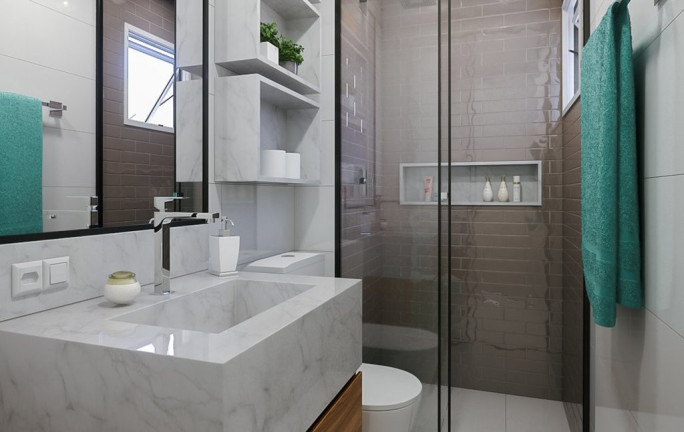 Imagem Apartamento com 2 Quartos à Venda, 53 m² em Vila Tibiriçá - Santo André