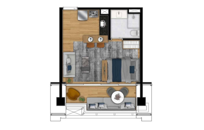 Imagem Apartamento com 2 Quartos à Venda, 103 m² em Itaim Bibi - São Paulo