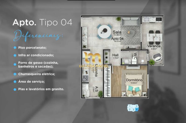 Imagem Apartamento com 2 Quartos à Venda, 70 m² em Caiçara - Praia Grande Imagem Apartamento com 2 Quartos à Venda, 70 m² em Caiçara - Praia Grande