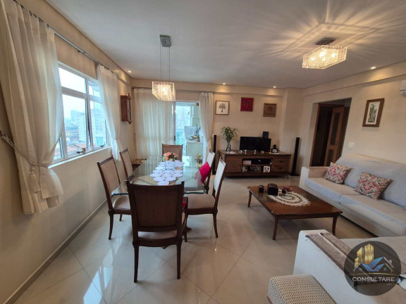 Imagem Apartamento com 3 Quartos à Venda, 123 m² em Pompéia - Santos