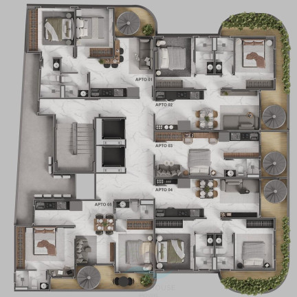 Imagem Imóvel com 2 Quartos à Venda, 64 m² em Cabo Branco - João Pessoa Imagem Imóvel com 2 Quartos à Venda, 64 m² em Cabo Branco - João Pessoa