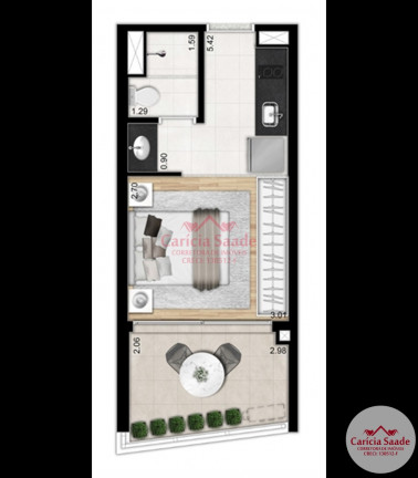 Imagem Flat com 1 Quarto à Venda, 26 m² em Pinheiros - São Paulo Imagem Flat com 1 Quarto à Venda, 26 m² em Pinheiros - São Paulo