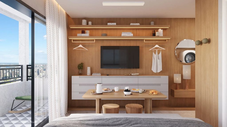 Imóvel com 1 Quarto à Venda, 34 m² em Jardim Paulista - São Paulo