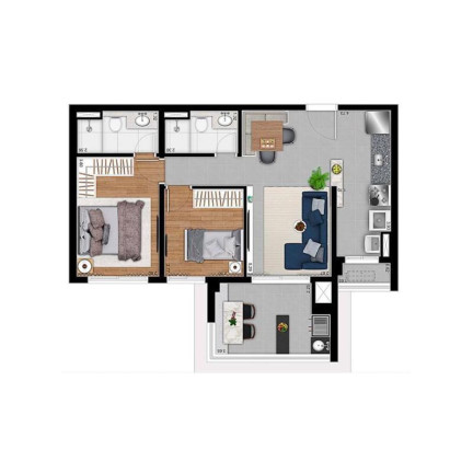 Imagem Imóvel com 1 Quarto à Venda, 42 m² em Saúde - São Paulo Imagem Imóvel com 1 Quarto à Venda, 42 m² em Saúde - São Paulo