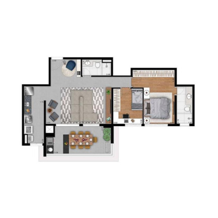 Imagem Imóvel com 1 Quarto à Venda, 42 m² em Saúde - São Paulo Imagem Imóvel com 1 Quarto à Venda, 42 m² em Saúde - São Paulo