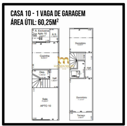 Imagem Sobrado com 2 Quartos à Venda, 58 m² em Sítio Do Campo - Praia Grande