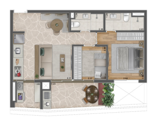Imagem Imóvel com 2 Quartos à Venda, 67 m² em Pinheiros - São Paulo Imagem Imóvel com 2 Quartos à Venda, 67 m² em Pinheiros - São Paulo