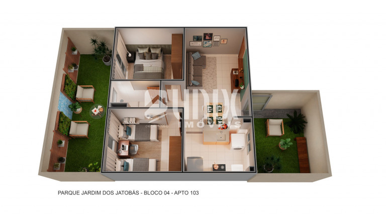 Imagem Apartamento com 2 Quartos à Venda, em Jardins De Campos - Campos Dos Goytacazes Imagem Apartamento com 2 Quartos à Venda, em Jardins De Campos - Campos Dos Goytacazes
