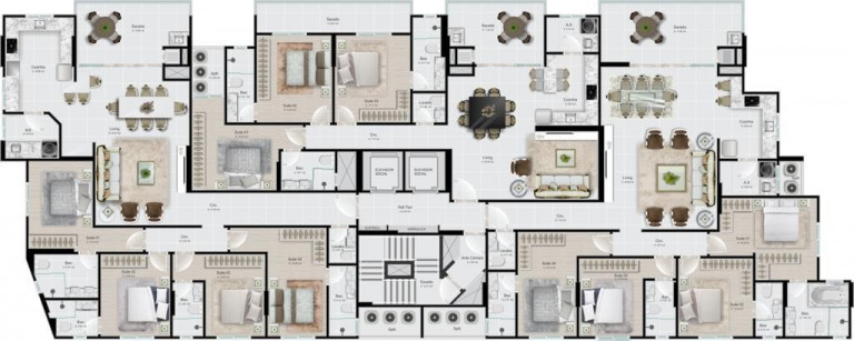 Imagem Apartamento com 4 Quartos à Venda, 18.200 m² em Itapema - Itapema Imagem Apartamento com 4 Quartos à Venda, 18.200 m² em Itapema - Itapema
