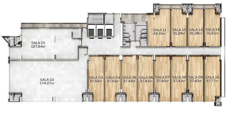 Imagem Sala Comercial à Venda, 39 m² em Lagoa Nova - Natal Imagem Sala Comercial à Venda, 39 m² em Lagoa Nova - Natal