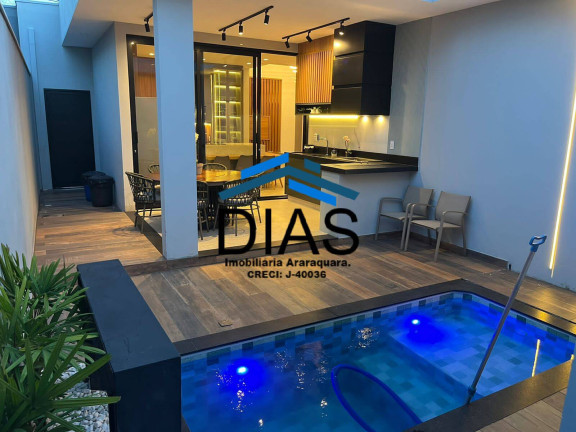 Imagem Casa com 3 Quartos à Venda, 160 m² em Parque Residencial Damha - Araraquara Imagem Casa com 3 Quartos à Venda, 160 m² em Parque Residencial Damha - Araraquara