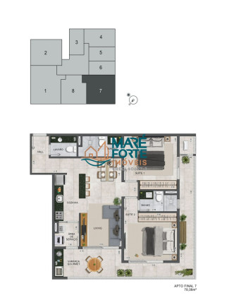Imagem Apartamento com 1 Quarto à Venda, 50 m² em Itaguá - Ubatuba Imagem Apartamento com 1 Quarto à Venda, 50 m² em Itaguá - Ubatuba