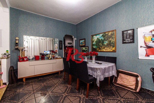 Imagem Casa com 2 Quartos à Venda, 135 m² em Embaré - Santos Imagem Casa com 2 Quartos à Venda, 135 m² em Embaré - Santos